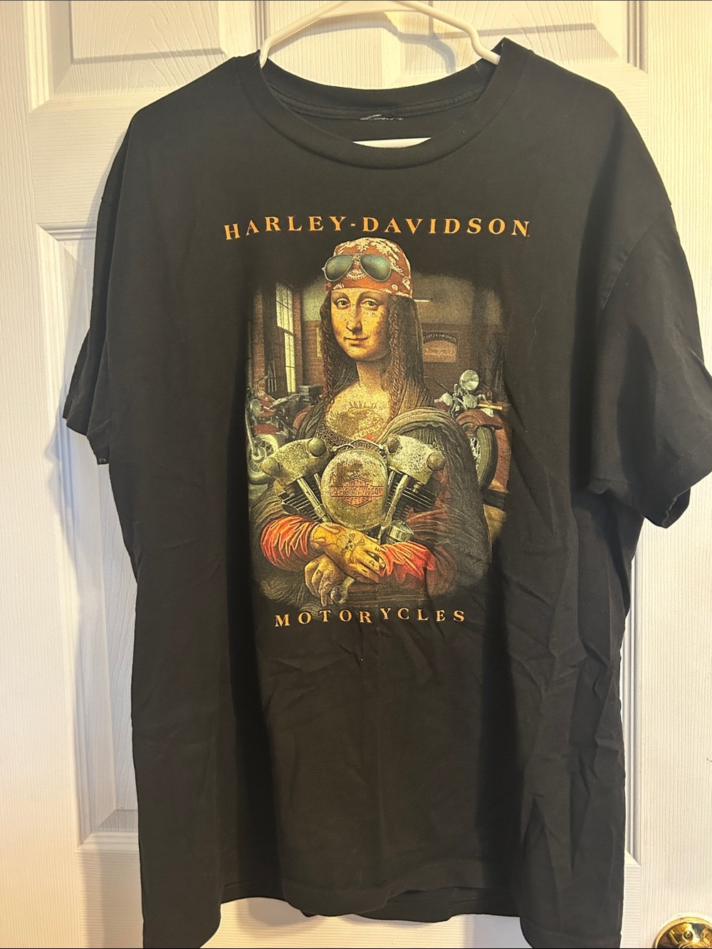 Harley-Davidson Mona Lisa Motorcycle Tee